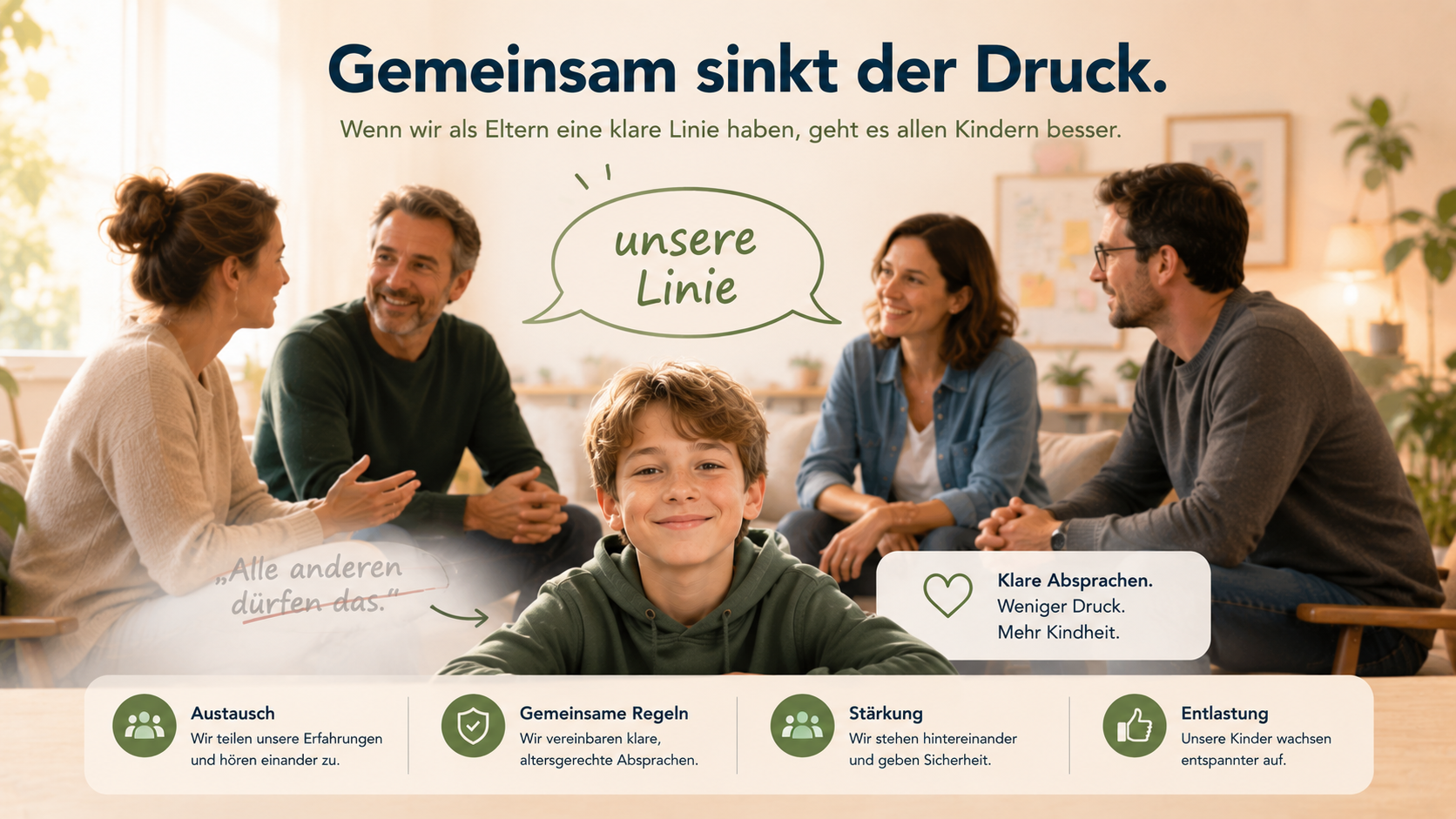 Eltern einer Klasse 5 finden gemeinsam eine Linie – ein einzelnes Kind ist nicht mehr allein