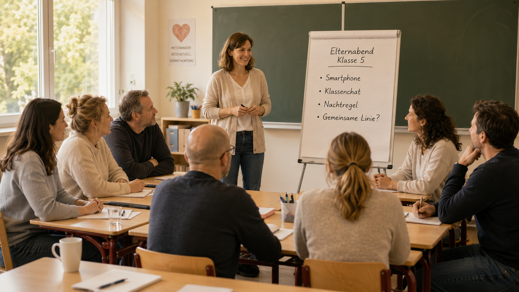 Elternabend: gemeinsam eine Linie finden